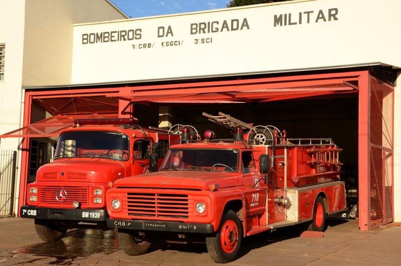 Em Carazinho, ve&iacute;culos de 1972 e 1983 s&atilde;o lentos