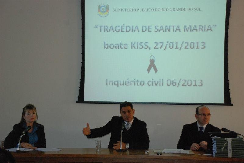 MP concedeu entrevista coletiva em Santa Maria