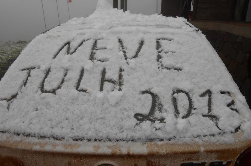 Com temperatura de -0,7&ordm;C, neve cobriu a cidade de S&atilde;o Jos&eacute; dos Ausentes