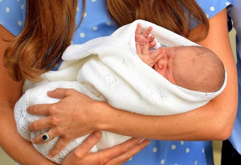 Beb&ecirc; real se chama George Alexander 