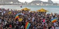 Manifestação reuniu mais de mil pessoas no Rio