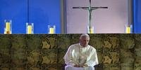 Papa Francisco participa da vigília com peregrinos no Rio