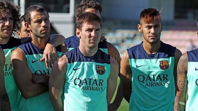 Neymar e jogadores do Barcelona t&ecirc;m primeiro contato com Martino