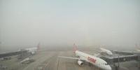 Voos foram cancelados devido à forte neblina que atingiu Porto Alegre