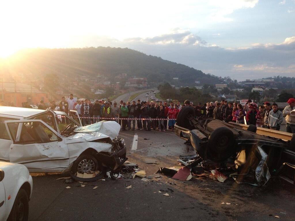 Acidente ocorreu na ERS 239, em NH
