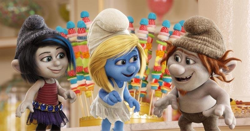 Tudo azul na volta dos Smurfs &agrave;s telonas
