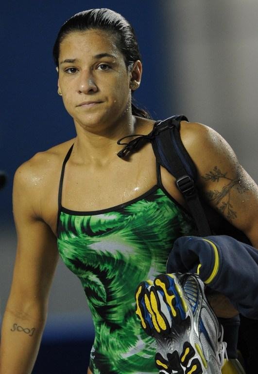 Joanna Maranh&atilde;o abre m&atilde;o de prova no Mundial de Nata&ccedil;&atilde;o