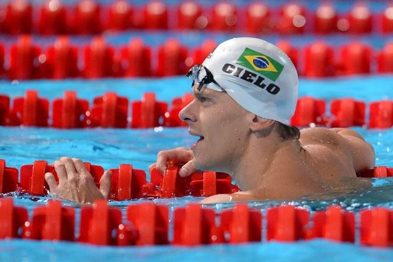 Cielo est&aacute; na final dos 50m livre