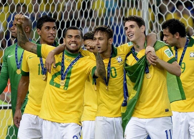 T&iacute;tulo na Copa das Confedera&ccedil;&otilde;es garantiu nona coloca&ccedil;&atilde;o ao Brasil