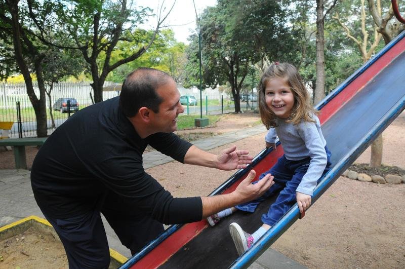 Moreno mudou dia a dia e curte cada fase da J&uacute;lia