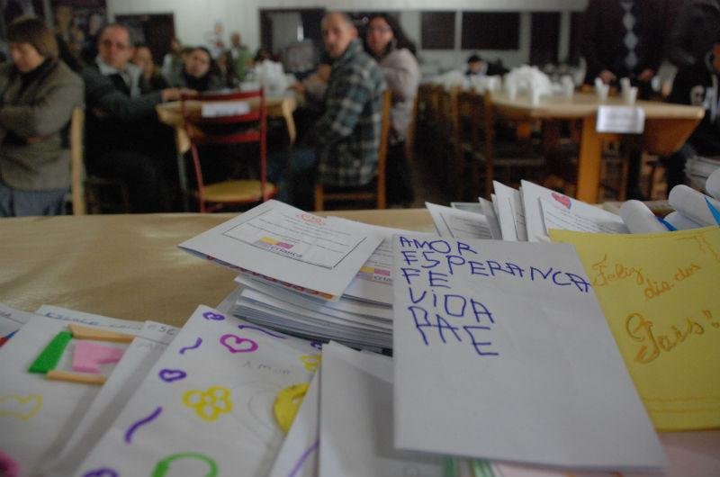 Presentes antigos de Dia dos Pais foram reunidos no encontro