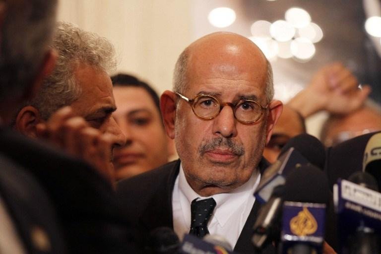 ElBaradei entregou carta ao presidente Adly Mansur