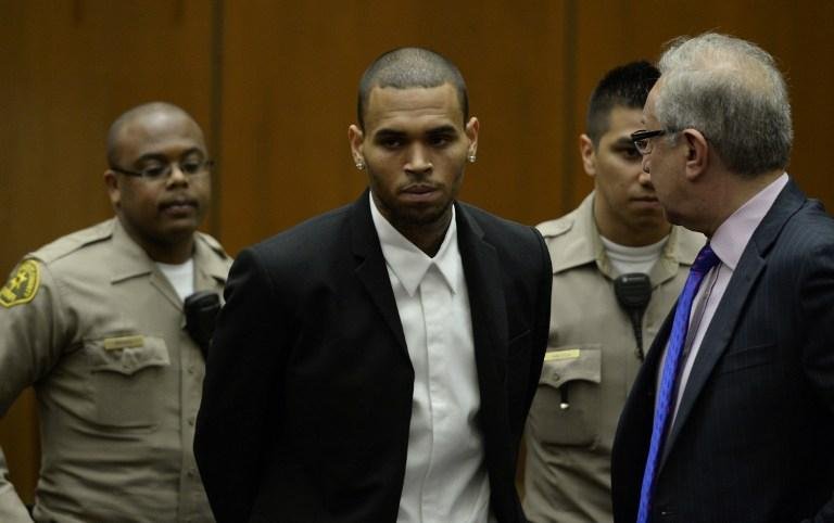 Chris Brown compareceu a tribunal nessa sexta