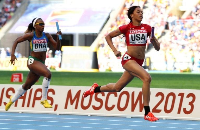 Brasil foi desclassificado na final dos 4x100m feminino
