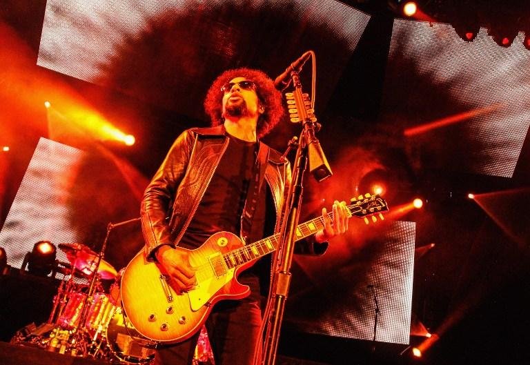 William DuVall, do Alice in Chains, durante apresenta&ccedil;&atilde;o nos Estados Unidos