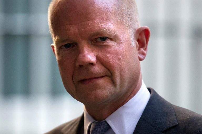 Chefe da diplomacia brit&acirc;nica, William Hague, disse que uso de armas qu&iacute;micas foi crime contra humanidade