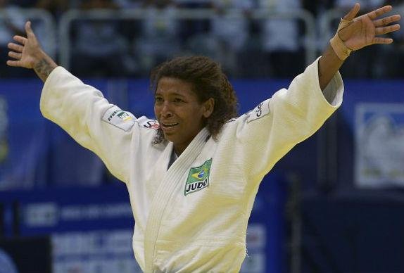 Rafaela Silva conquistou o ouro no Mundial de jud&ocirc; no Rio de Janeiro