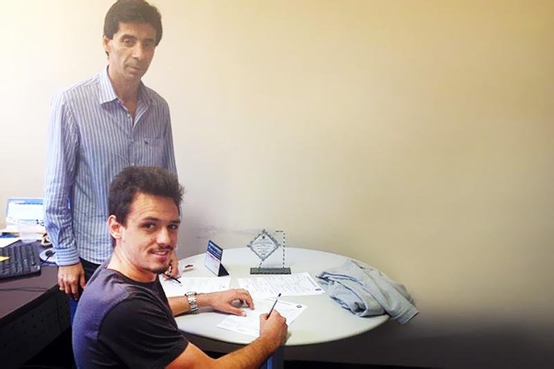Mauro Galv&atilde;o recepcionou Giordano Piffero