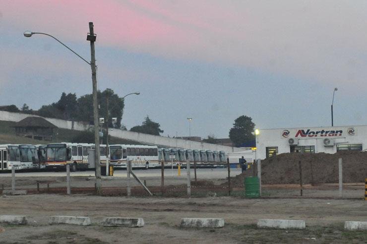 &Ocirc;nibus da Nortran n&atilde;o sa&iacute;ram da garagem na manh&atilde; deste s&aacute;bado