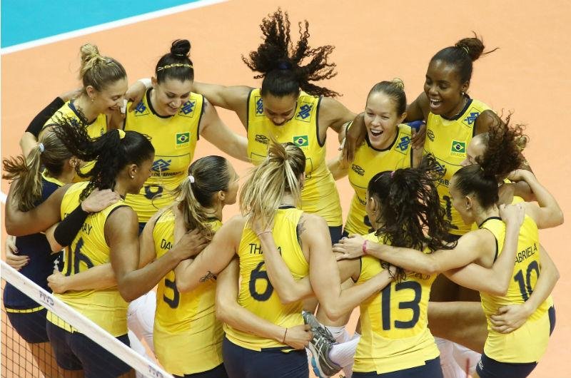 Brasil vence China e conquista nono t&iacute;tulo no Grand Prix de v&ocirc;lei