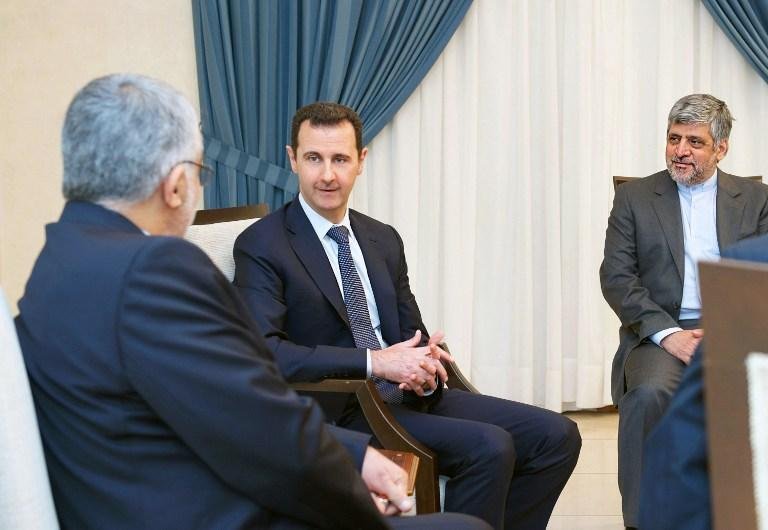 Presidente s&iacute;rio se encontrou com representantes iranianos
