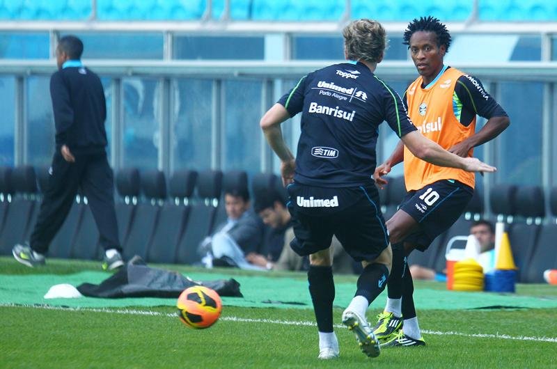 T&eacute;cnico Renato foi atra&ccedil;&atilde;o em recreativo na Arena do Gr&ecirc;mio 