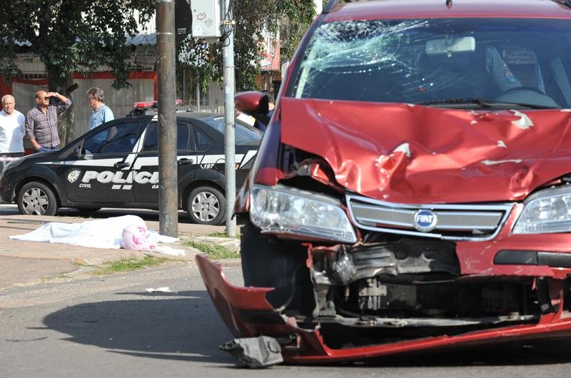 Acidente no bairro Partenon deixou uma v&iacute;tma fatal