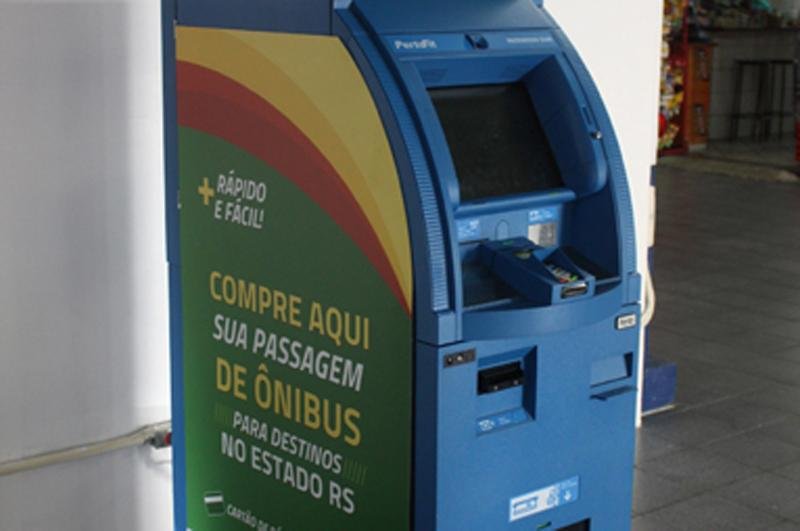 M&aacute;quina vender&aacute; passagens de &ocirc;nibus em S&atilde;o Leopoldo