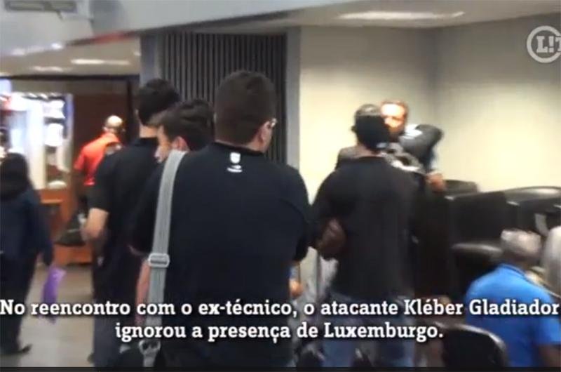 Delega&ccedil;&atilde;o gremista encontrou a do Fluminense no Rio de Janeiro