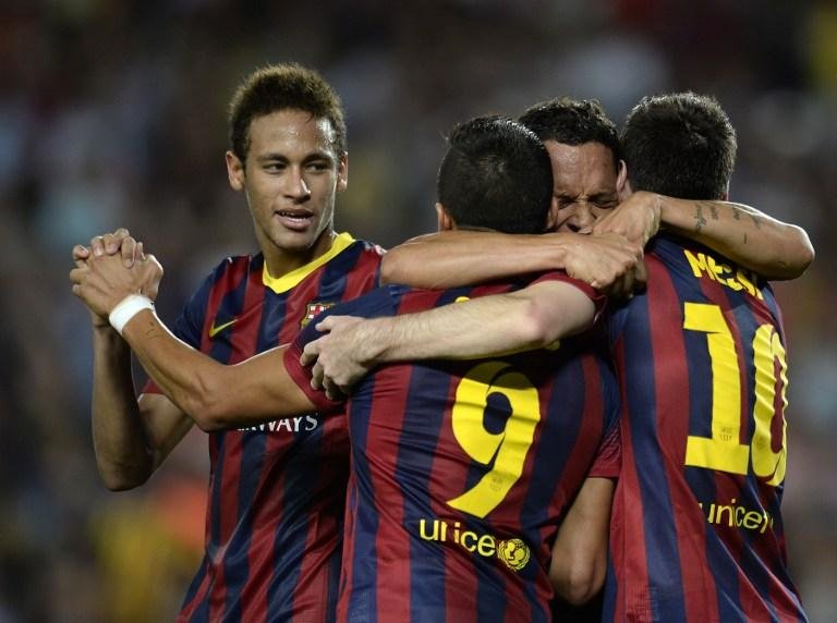 Neymar se destaca em vit&oacute;ria apertada do Bar&ccedil;a sobre Sevilla