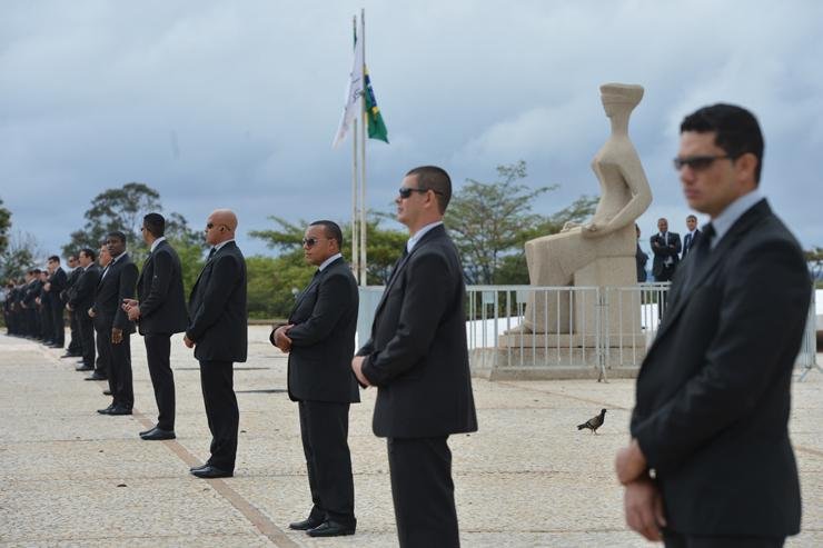 Seguran&ccedil;a foi refor&ccedil;ada em frente ao pr&eacute;dio do STF, em Bras&iacute;lia