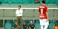 Treinador lamenta ´noite pouco propícia` depois do Inter colocar cinco bolas na trave