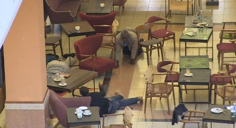 Maior parte dos ref&eacute;ns &eacute; resgatada de shopping no Qu&ecirc;nia