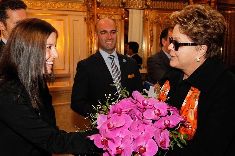 Presidente Dilma chegou em NY