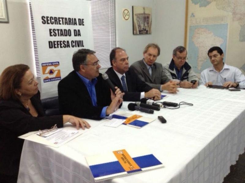 Ministro elogiou os trabalhos em conjunto das defesas civis do Estado e Nacional 
