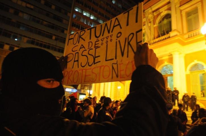 Protesto da quinta-feira teve atos de vandalismo