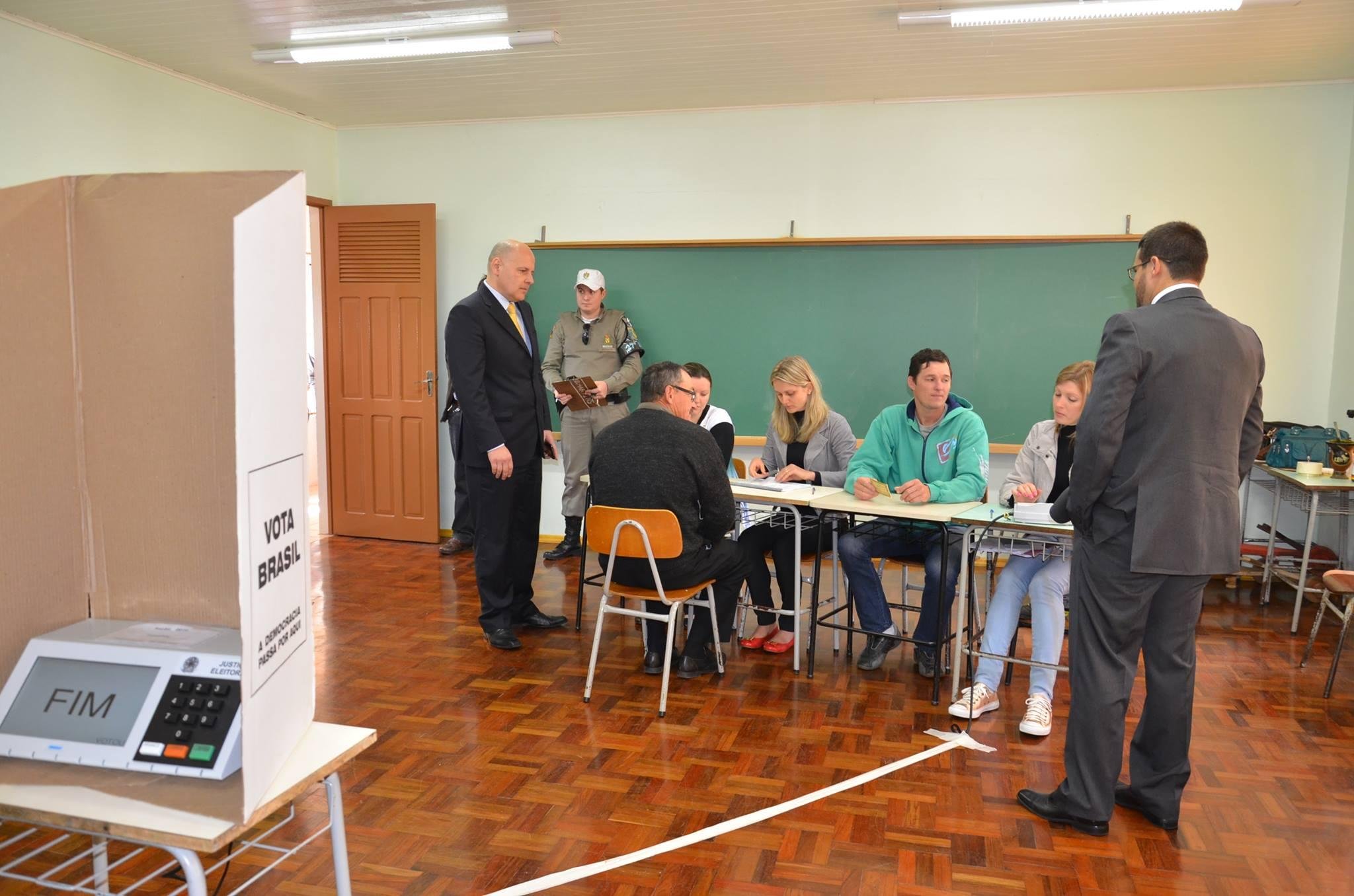 MP acompanhou vota&ccedil;&atilde;o e n&atilde;o foram registrados problemas