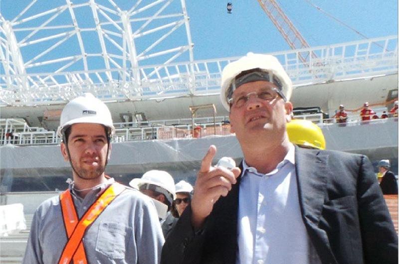 Valcke chegou nesta manh&atilde; na Capital