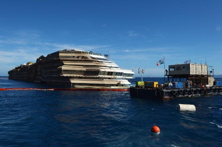 Navio naufragou em janeiro de 2012, matando 32 pessoas
