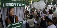 Protestos no final de semana pediram libertação de gaúcha