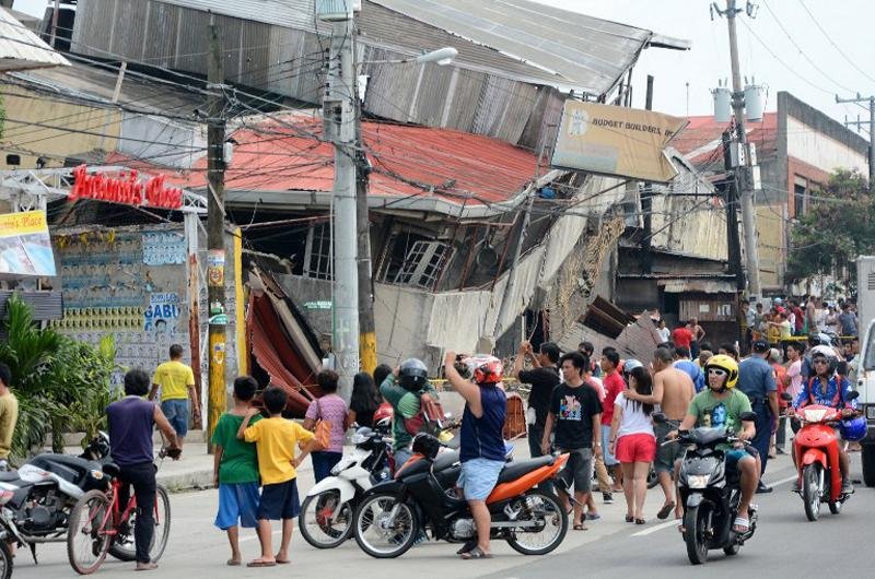 Muitos turistas estavam nas pov&iacute;ncias de Cebu e de Bohol, onde ocorreu o terremoto