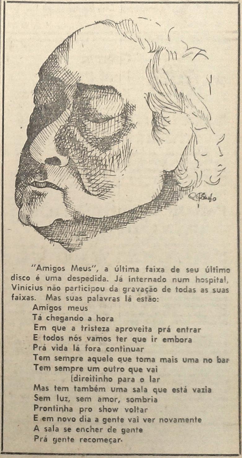 Poema Amigos meus