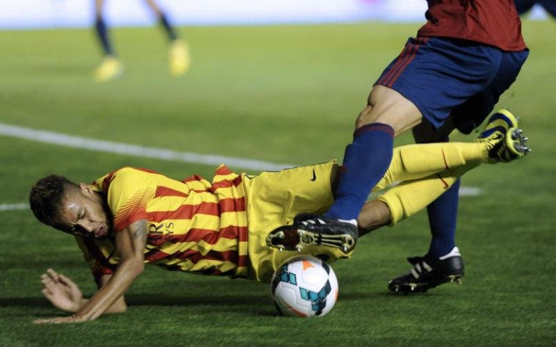 Neymar atuou os 90 minutos