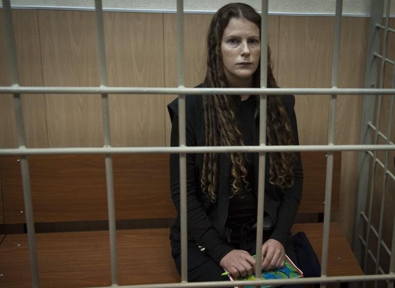 Bi&oacute;loga ga&uacute;cha Ana Paula Maciel, de 31 anos, foi presa com colegas do Greenpeace 