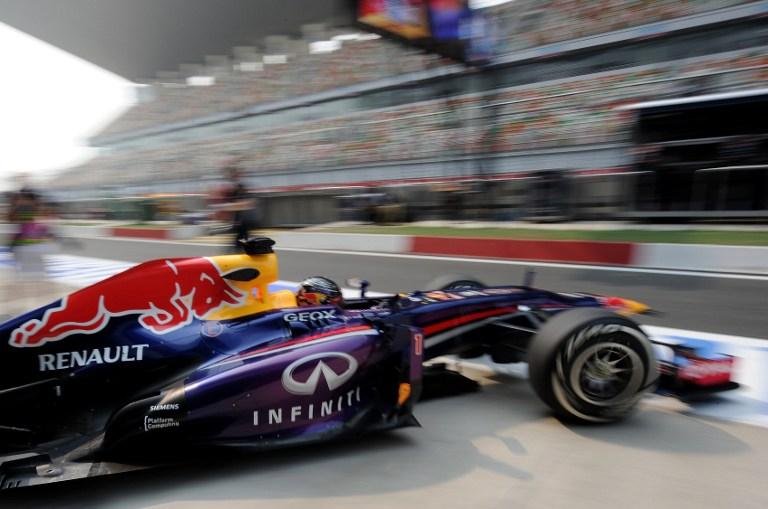 Vettel &eacute; o mais r&aacute;pido na segunda sess&atilde;o de treinos do GP da &Iacute;ndia