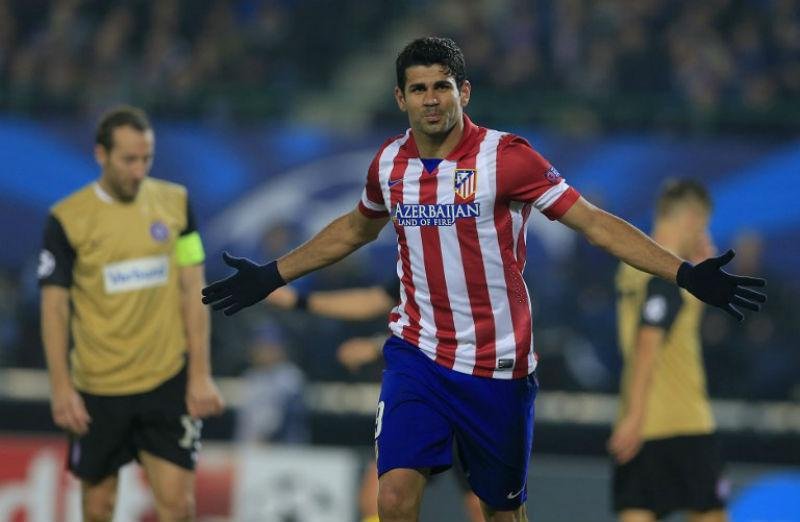 Brasil e Espanha disputam o artilheiro do Atl&eacute;tico de Madrid