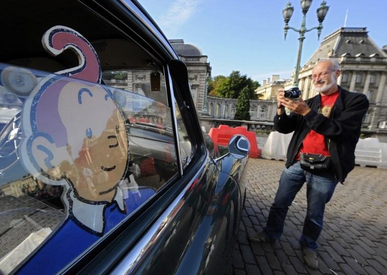 Objetos de Tintin ser&atilde;o leiloados em Paris