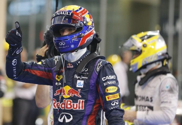 Webber supera Vettel no fim e faz a pole em Abu Dhabi   