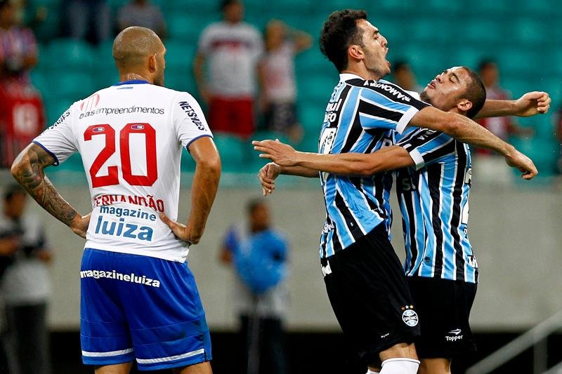 Gr&ecirc;mio nunca perdeu para o Bahia em casa no Brasileir&atilde;o