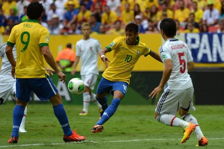 Neymar entrou novamente na lista por seu gol diante do Jap&atilde;o durante a Copa das Confedera&ccedil;&otilde;es